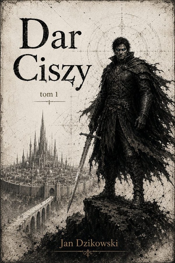 Dar Ciszy — okładka koncepcyjna